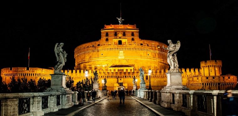 Castel Sant'Angelo by night
